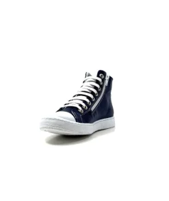 Chacal 6337 Cuir Bleu*Femme Baskets