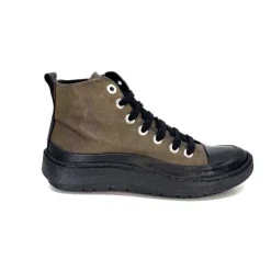 Chacal 6555 Cuir Kaki*Femme Baskets