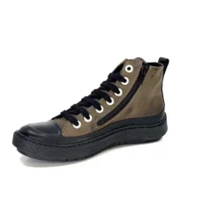 Chacal 6555 Cuir Kaki*Femme Baskets