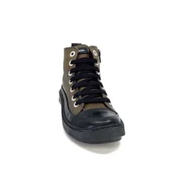 Chacal 6555 Cuir Kaki*Femme Baskets