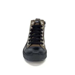 Chacal 6555 Cuir Kaki*Femme Baskets