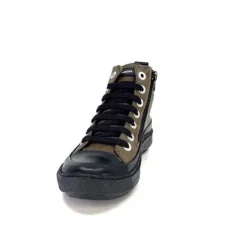 Chacal 6555 Cuir Kaki*Femme Baskets