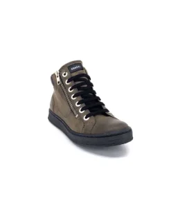 Chacal 6147 Cuir Kaki*Femme Baskets