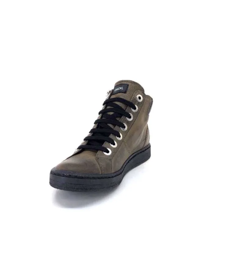 Chacal 6147 Cuir Kaki*Femme Baskets
