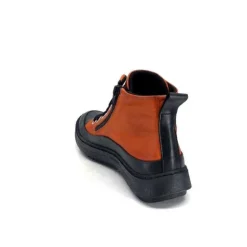 Chacal 6555 Cuir Orange*Femme Baskets