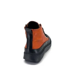 Chacal 6555 Cuir Orange*Femme Baskets