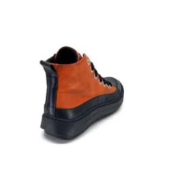 Chacal 6555 Cuir Orange*Femme Baskets
