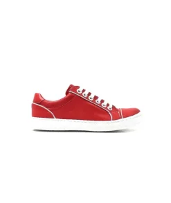Chacal 6334 Cuir Rouge*Femme Baskets