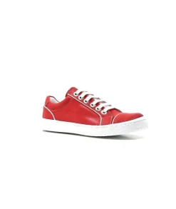 Chacal 6334 Cuir Rouge*Femme Baskets