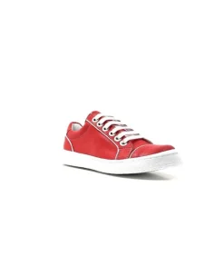 Chacal 6334 Cuir Rouge*Femme Baskets