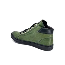 Chacal 6535 Cuir Vert*Femme Baskets