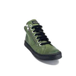Chacal 6535 Cuir Vert*Femme Baskets
