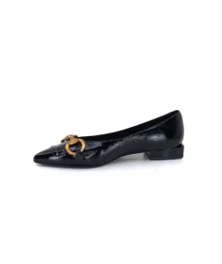 chantal 1805 Cuir Vernis Noir*Femme Ballerines