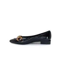 chantal 1805 Cuir Vernis Noir*Femme Ballerines