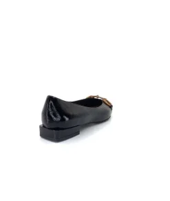 chantal 1805 Cuir Vernis Noir*Femme Ballerines