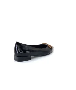 chantal 1805 Cuir Vernis Noir*Femme Ballerines