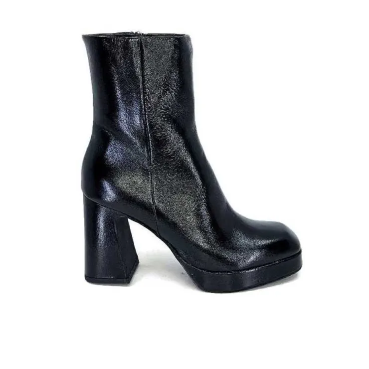 chantal 2191 Cuir Vernis Noir*Femme Bottines