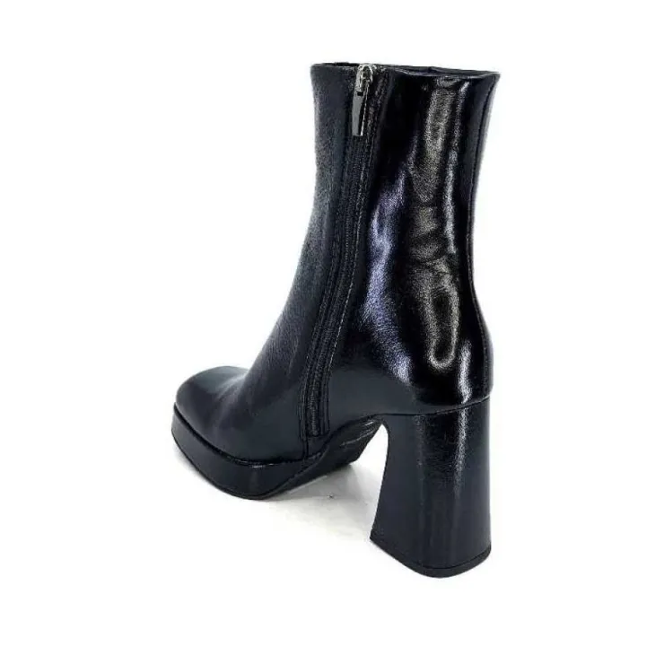 chantal 2191 Cuir Vernis Noir*Femme Bottines