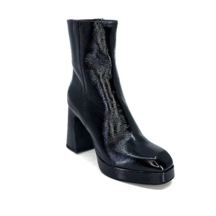 chantal 2191 Cuir Vernis Noir*Femme Bottines