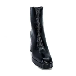 chantal 2191 Cuir Vernis Noir*Femme Bottines