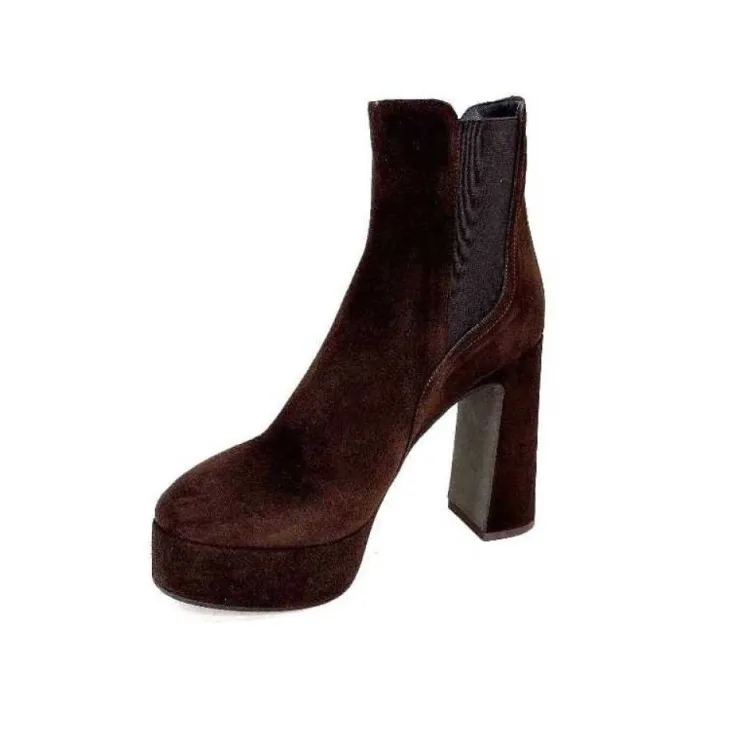 chantal 2196 Daim Marron*Femme Bottines