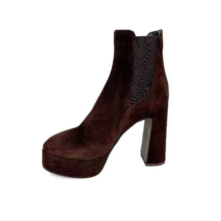 chantal 2196 Daim Marron*Femme Bottines