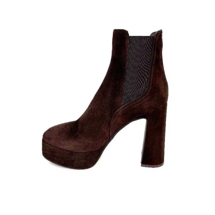 chantal 2196 Daim Marron*Femme Bottines