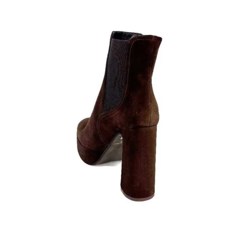 chantal 2196 Daim Marron*Femme Bottines
