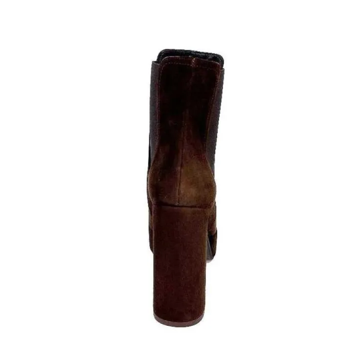 chantal 2196 Daim Marron*Femme Bottines