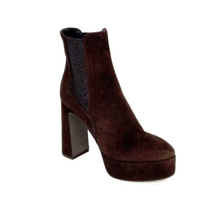 chantal 2196 Daim Marron*Femme Bottines