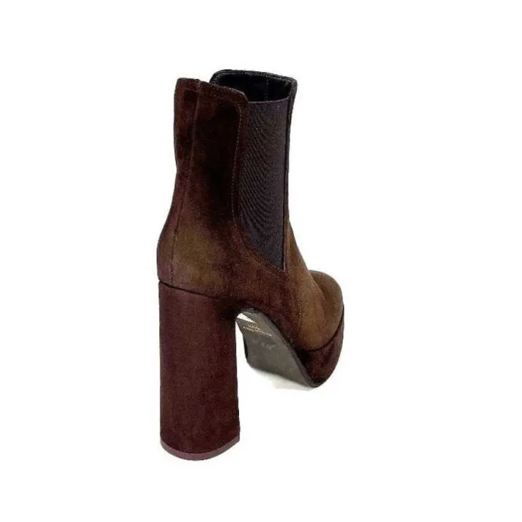 chantal 2196 Daim Marron*Femme Bottines