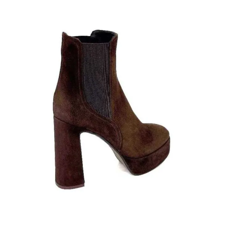 chantal 2196 Daim Marron*Femme Bottines