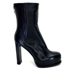 chantal 2145 F326 Cuir Noir*Femme Bottines