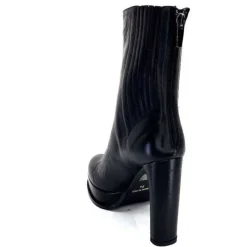 chantal 2145 F326 Cuir Noir*Femme Bottines