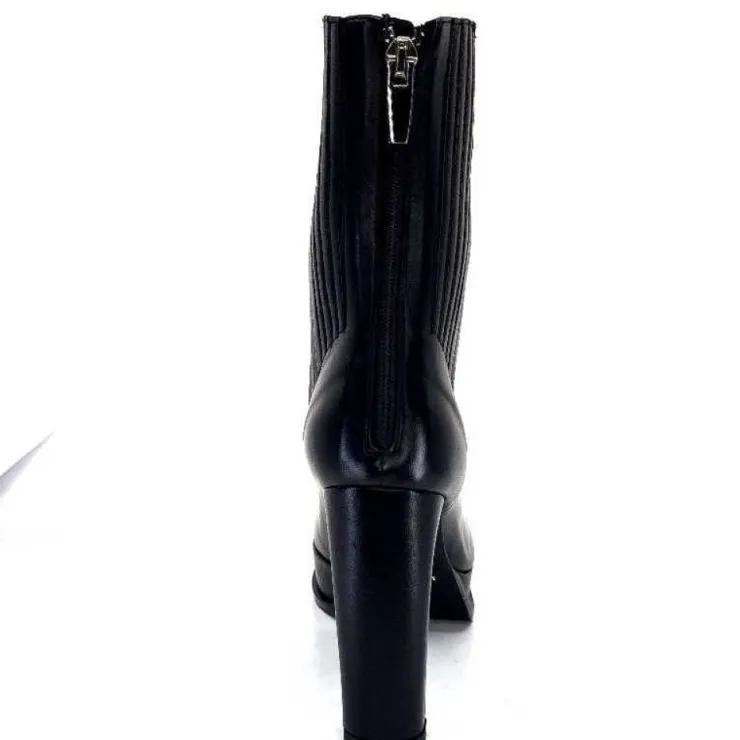 chantal 2145 F326 Cuir Noir*Femme Bottines