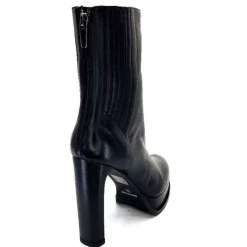 chantal 2145 F326 Cuir Noir*Femme Bottines