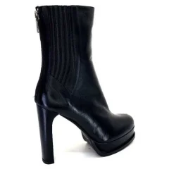 chantal 2145 F326 Cuir Noir*Femme Bottines