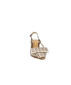 chantal 1922 Raphia Beige Marron*Femme Escarpins