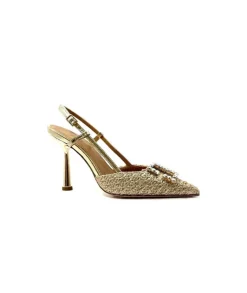 chantal 1926 Textile Dore*Femme Escarpins