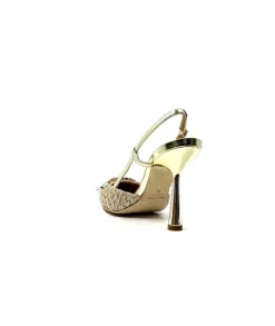 chantal 1926 Textile Dore*Femme Escarpins