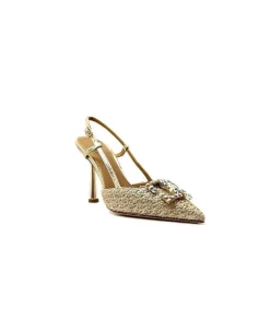 chantal 1926 Textile Dore*Femme Escarpins