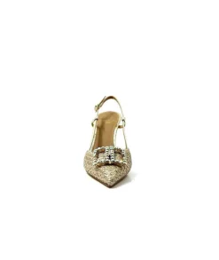 chantal 1926 Textile Dore*Femme Escarpins