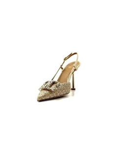 chantal 1926 Textile Dore*Femme Escarpins