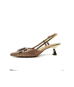 chantal 1904 Textile Rose*Femme Escarpins