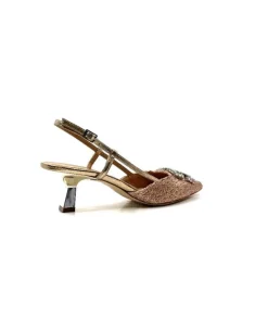 chantal 1904 Textile Rose*Femme Escarpins