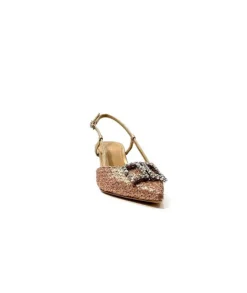 chantal 1904 Textile Rose*Femme Escarpins