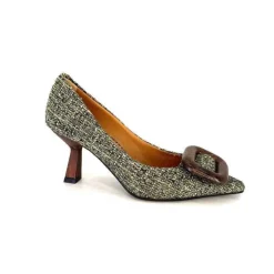 chantal 2178 Textile Vert*Femme Escarpins