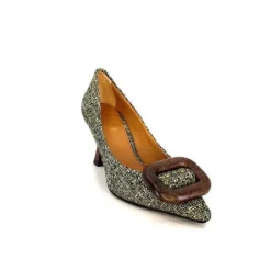 chantal 2178 Textile Vert*Femme Escarpins