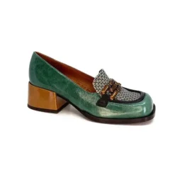Chie Mihara Bydu Cuir Vert*Femme Mocassins