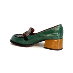Chie Mihara Bydu Cuir Vert*Femme Mocassins